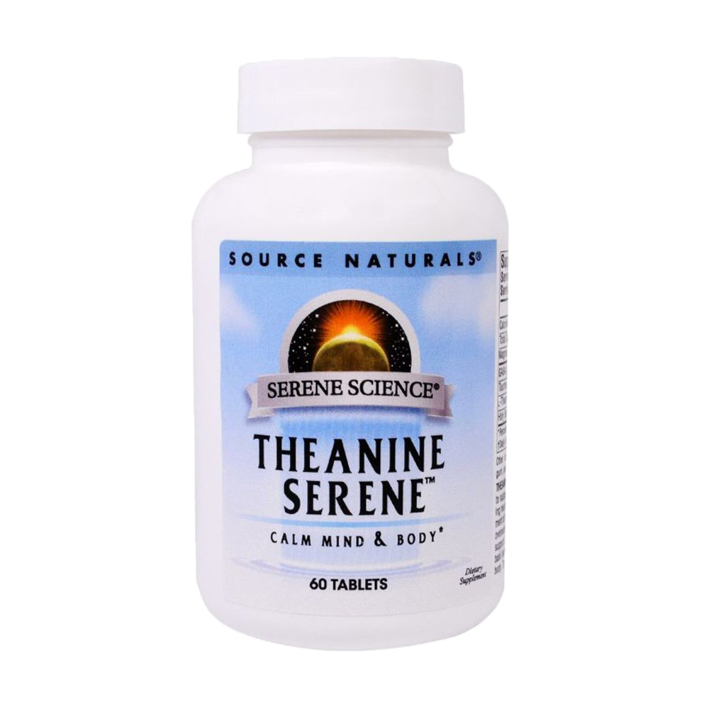 Теанін серен Source Naturals Serene Science, 60 таблеток